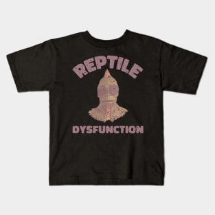 Land Of The Lost Sleestak Reptile Dysfunction Kids T-Shirt